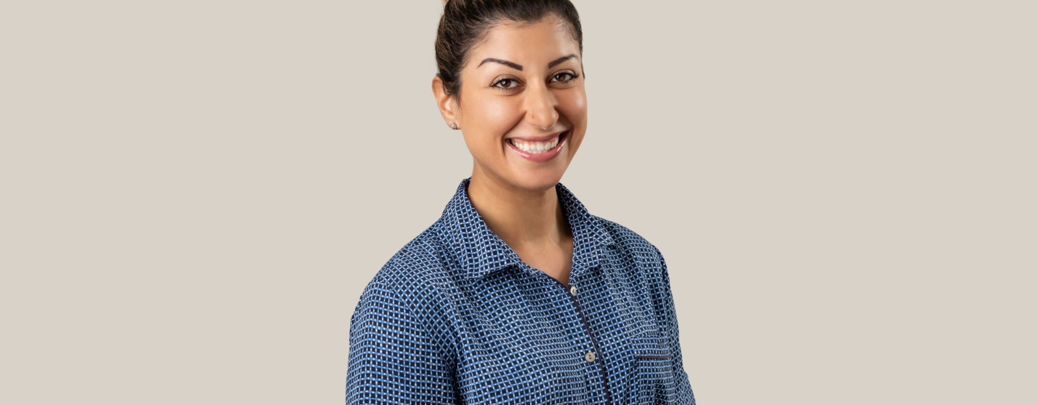 Eldercare staff member