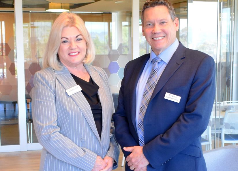 Jane Pickering CE Eldercare Darren Birbeck CEO Resthaven August 2024 1