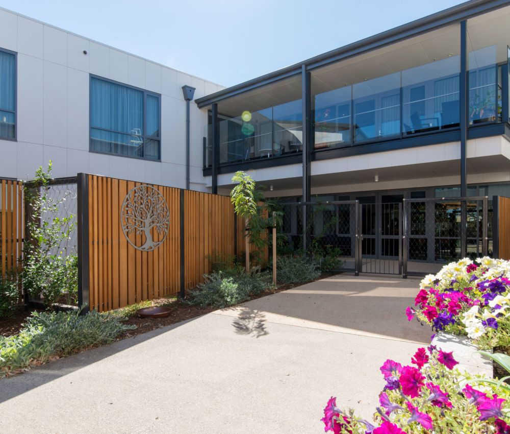 Eldercare Allambi entrance