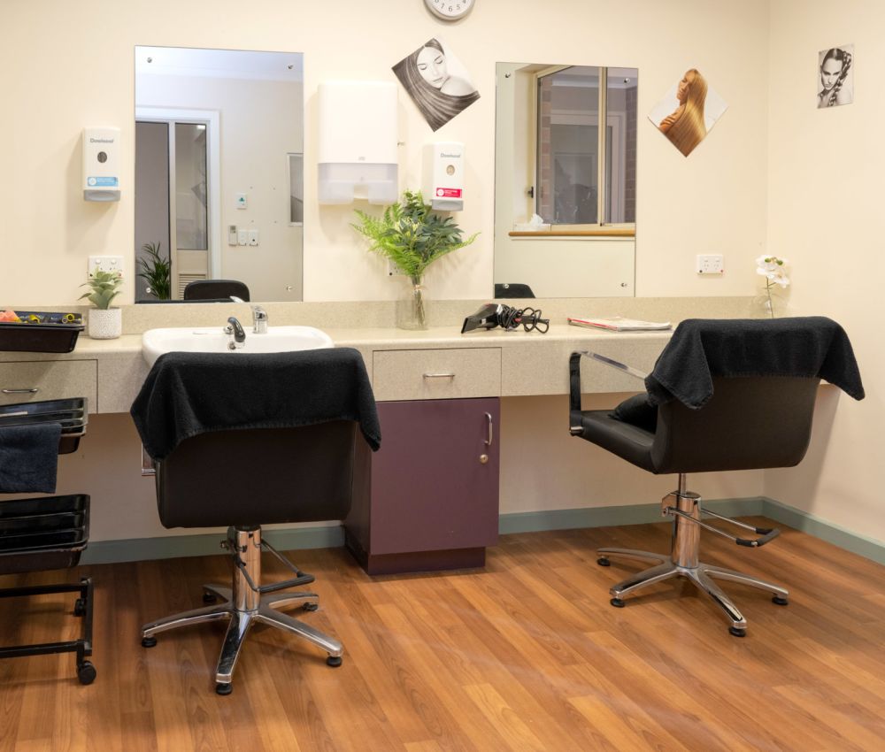 Eldercare South Park hair salon