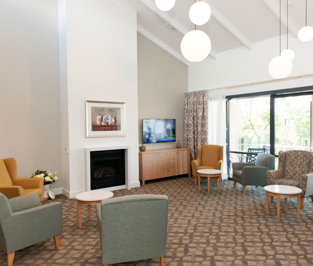 Eldercare The Lodge common area