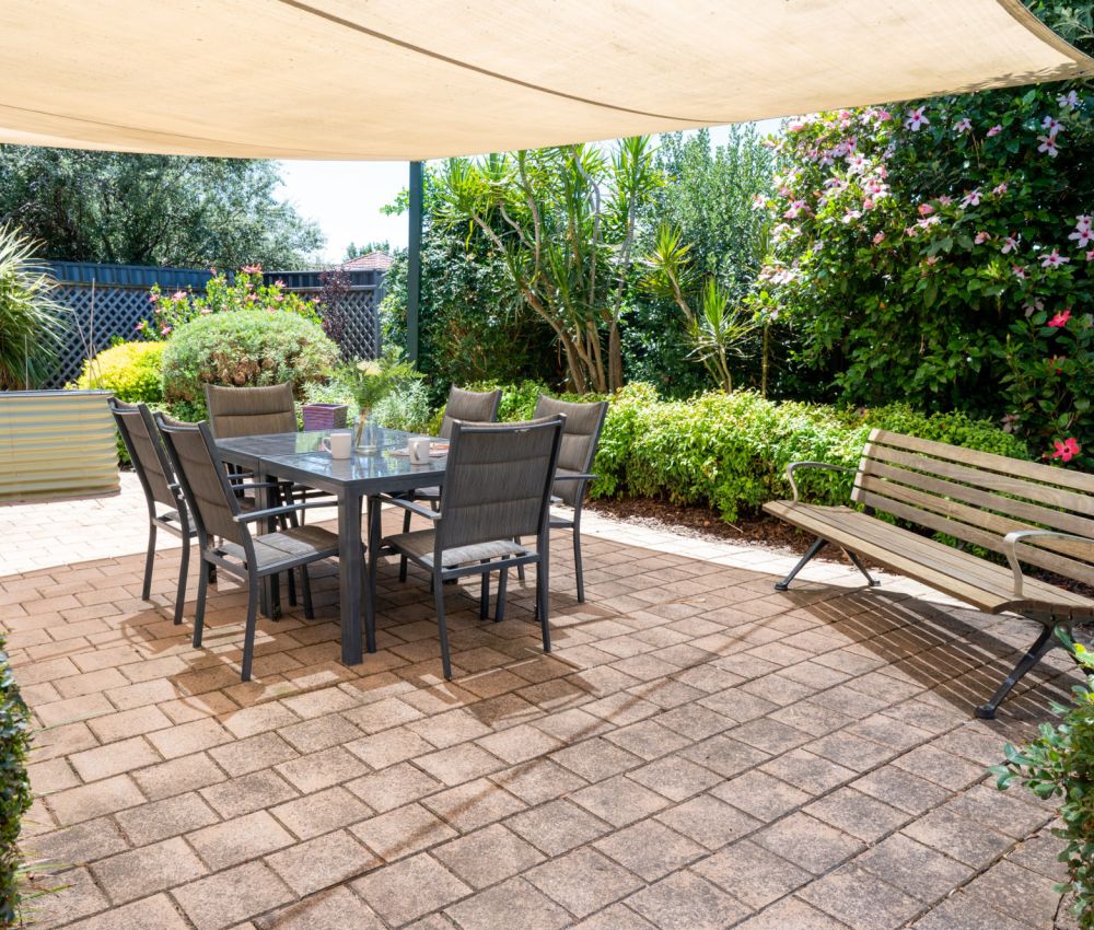 Eldercare Trowbridge House secure gardens