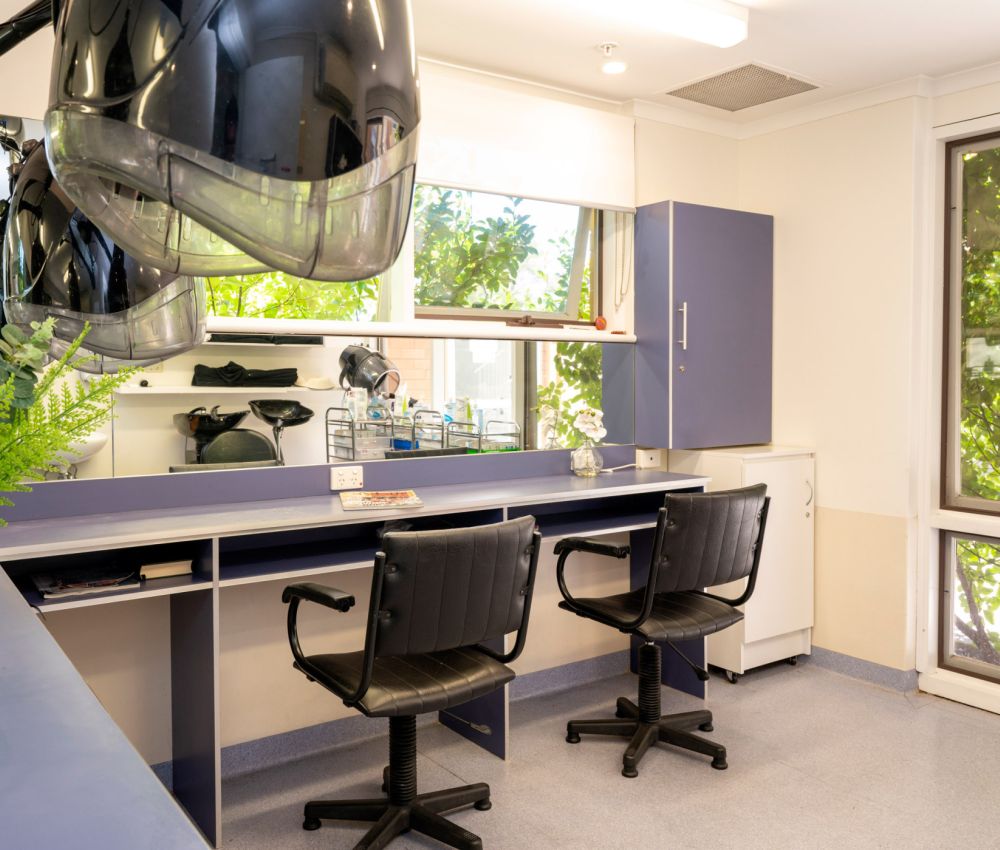 Eldercare Trowbridge House hairdressing and beauty salon