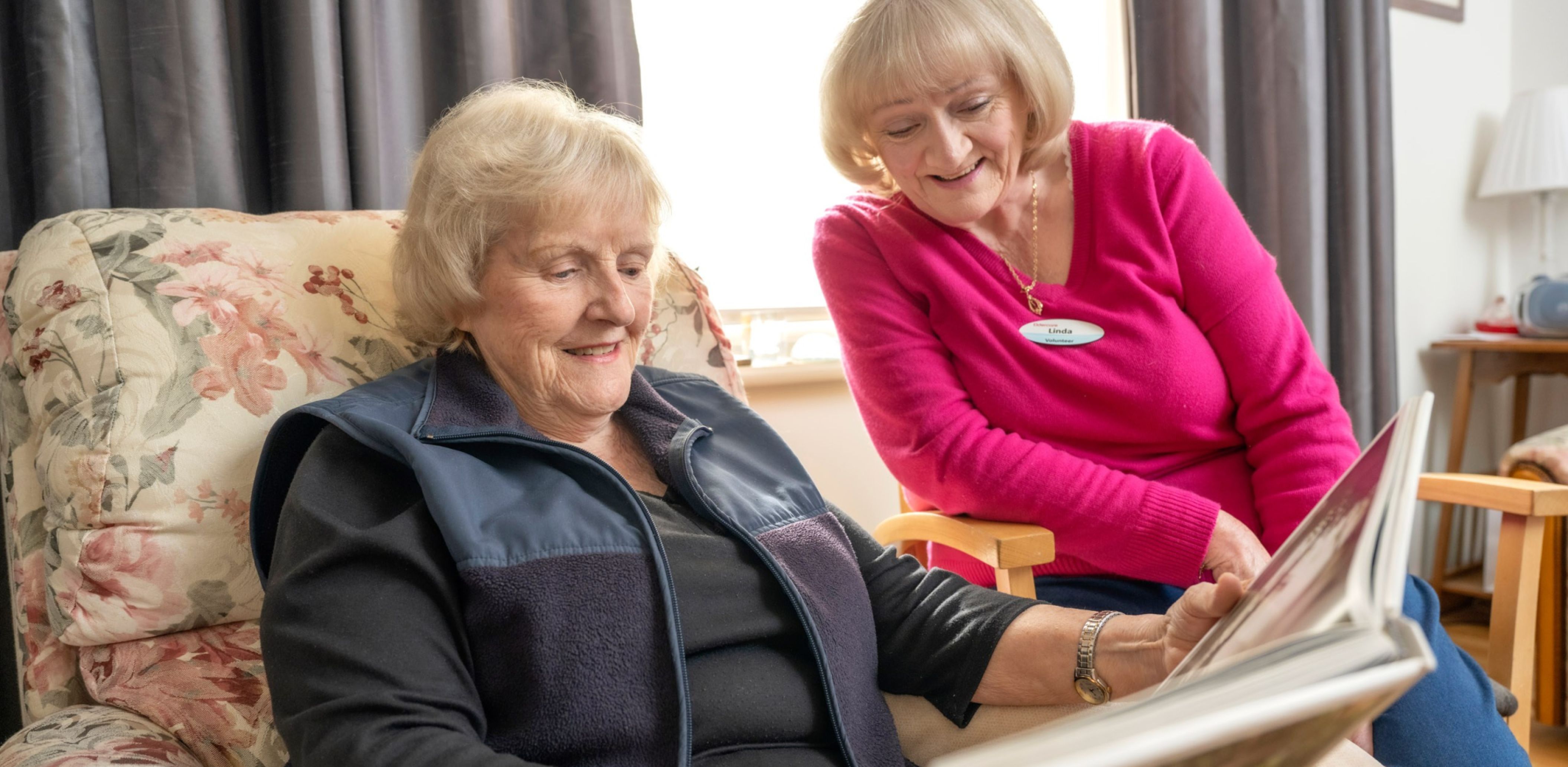 Eldercare Allambi resident and volunteer