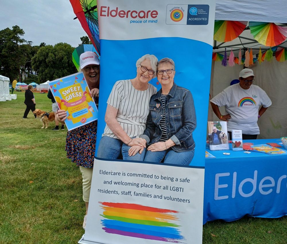 Eldercare staff members at Feast Festival 2024